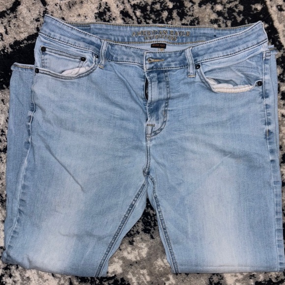 Light Blue Denim Jeans - Picture 1 of 4